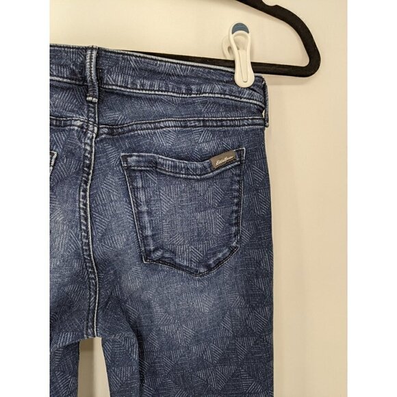 Eddie Bauer Slightyl Curvy Skinny Ankle Print Jeans Women's 4 (MEAS 27 X 26) - Picture 7 of 9